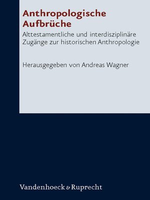 cover image of Anthropologische Aufbrüche